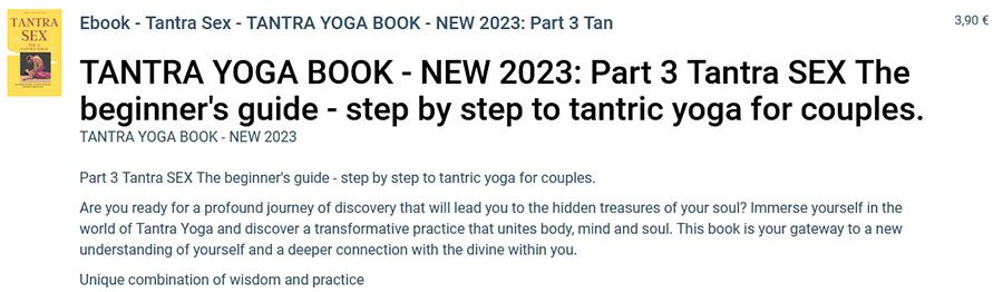 tantra yoga book